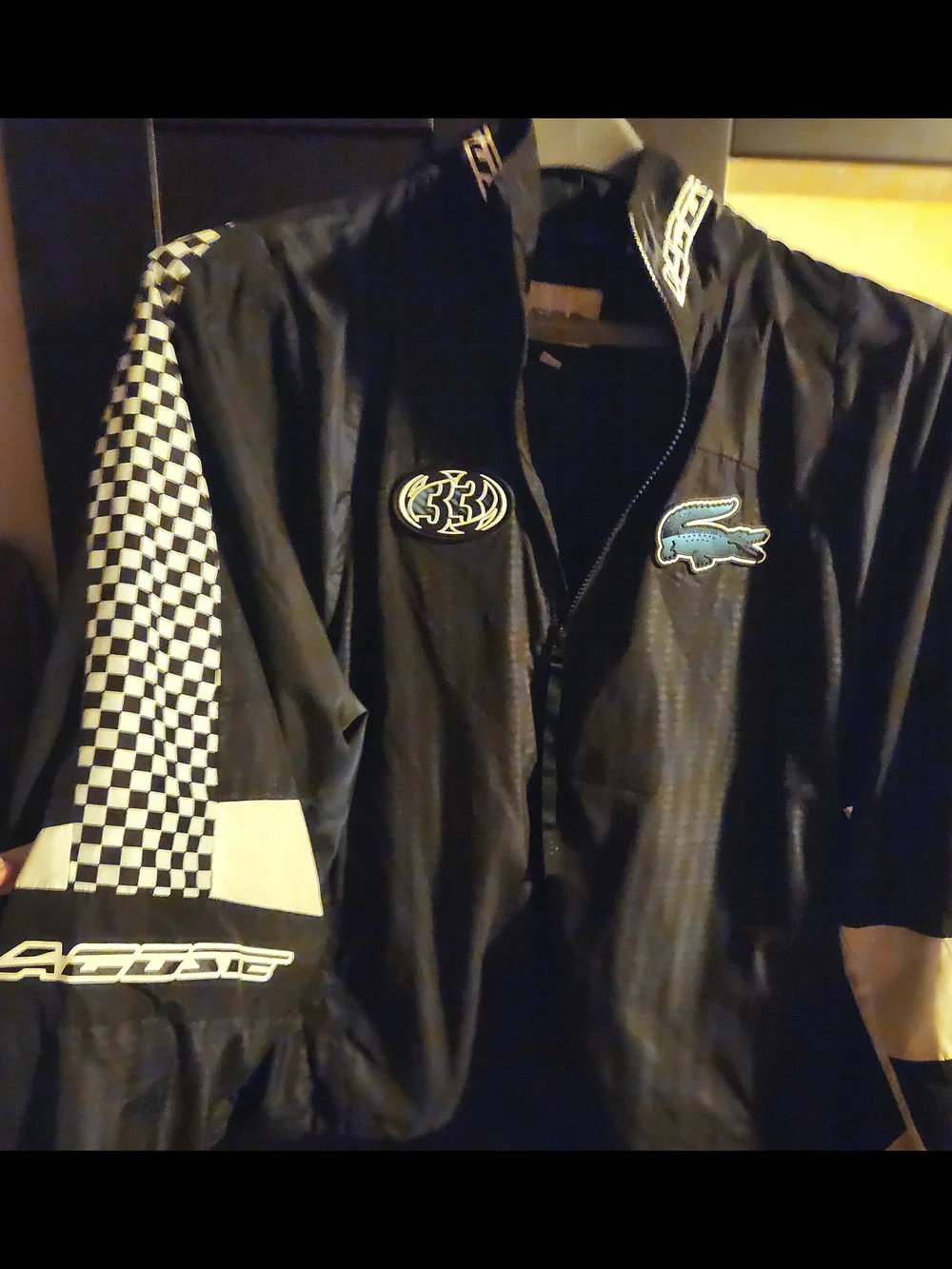 Lacoste logo patch